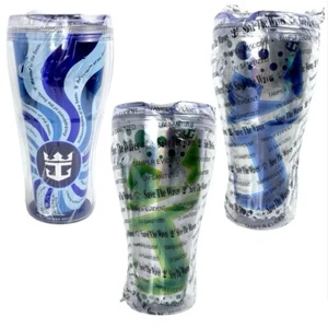 Coke-Cola Royal Caribbean Cruise Insulated 7.5" Travel Tumbler Cup - Picture 1 of 13