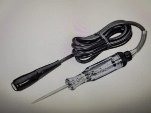 TEST LIGHT 6 OR 12 VOLT CIRCUIT TESTER 5 FOOT LEAD SHORT GROUND OPEN CIRCUITS - Bild 1 von 1