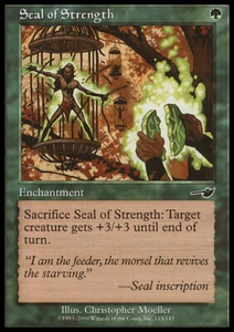 Magic the Gathering MTG Seal of Strength (115) Nemesis LP - Picture 1 of 1