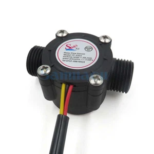 G1/2" 1-30L/min Water Flow Sensor Switch Flowmeter Flow Meter Water Control - Picture 1 of 4