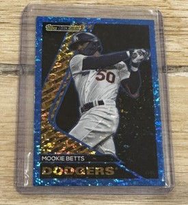 2023 Topps Update - Mookie Betts - Blue Topps Black Gold Insert Dodgers SSP