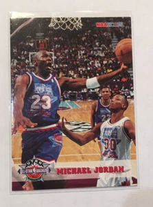 1993 NBA Hoops #257 MICHAEL JORDAN Chicago BULLS All Star GOAT - Picture 1 of 2