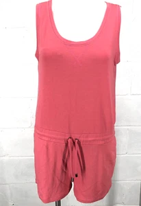 Cable & Gage Sleeveless Active Romper Pull on Pink Womens Size M - Picture 1 of 6