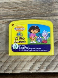 LeapFrog Dora The Explorer To The Rescue Video Game Preschool Leap Pad Cartridge - Picture 1 of 4