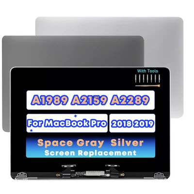 For Apple Macbook Pro A2159 Retina Display Bildschirmbaugruppe 13" EMC3301 grau - Bild 1 von 4