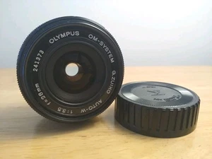 Olympus OM-System G.Zuiko 28mm F3.5 Auto-W Lens-For Pentax K & Ricoh XR-P Mount - Picture 1 of 5