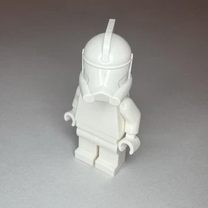 Lego Star Wars Prototype White Monochrome ARC Phase 1 Clone Trooper Minifigure - Picture 1 of 5