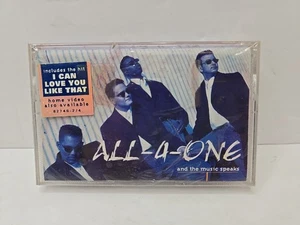 And The Music Speaks by All-4-One (Cassette, 1995) 90s R&B - New Sealed - Picture 1 of 5