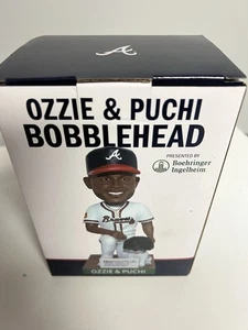 Ozzie Albies and Puchi Bobblehead Atlanta Braves SGA 8/21/24 - Picture 1 of 5