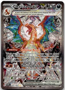 Charizard ex 223/197 SV03: Obsidian Flames Pokemon Card NM - Picture 1 of 2