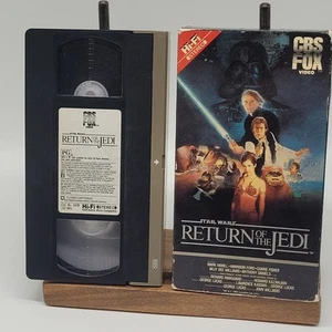 Star Wars: Return Of The Jedi, Original 1983 VHS VCR Tape Grey Head PLAY TESTED! - Picture 1 of 7