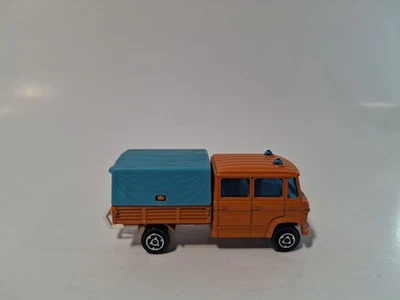 De colección. Majorette #233 1980 Mercedes Trax Publics 1/70 diecast Francia Foto 1 de 4