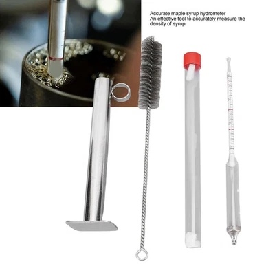 Maple Syrup Density Kit Reusable Maple Syrup Hydrometer For Production - Image 1 of 4