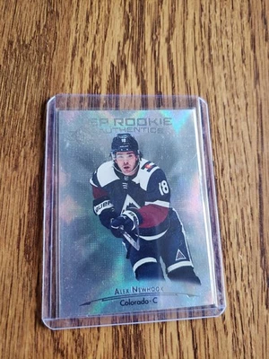 2021-22 SP Hockey Rookie Authentics #140 Alex Newhook (RC) Silver Spectrum NM-MT - Image 1 of 4