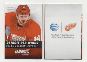 Detroit Red Wings NHL Hockey 2014-2015 Pocket Schedule - Picture 1 of 1