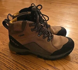 Ariat Skyline Womens Size 7 EE /39w Brown Leather Mid Waterproof Hiking Boots - Picture 1 of 7