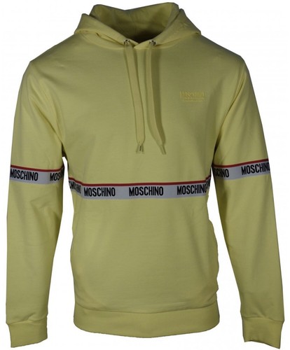 MOSCHINO Overhead Felpa con Cappuccio Nastro Logo Body