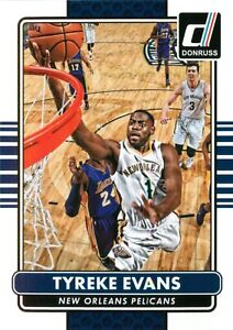 Tyreke Evans 2014-15 NBA Donruss Basketball Base Card #19 New Orleans Pelicans