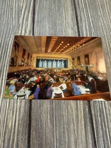Cartolina d'epoca Ballhaus Resi Berlin con elegante scena da sala da ballo e tavolo da pranzo - Foto 1 di 3