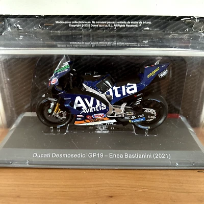 Altaya 1/18 Ducati Desmosedici GP19 Enea Bastianini 2021 - Photo 1/2