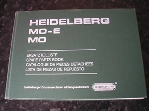 Heidelberg spare parts book for 'M' line models - Picture 1 of 2