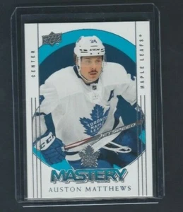 2020-21 Upper Deck Mastery Achievement # M-D Auston Matthews - Picture 1 of 2