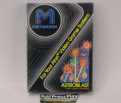 Astroblast Atari 2600 Game 1982 Mattel M Network #5666 NOS New Factory Sealed B - Image 1 of 4