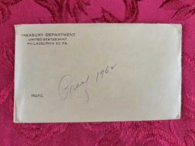 US Mint Set: Philadelphia (1962) all OGP, PROOF Strike, Token, Sealed - Image 1 of 4