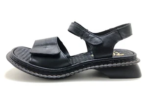 Rieker Antistress Damen Sandale Sandalette Pantolette Schwarz Gr. 42 (UK 8) - Bild 1 von 5