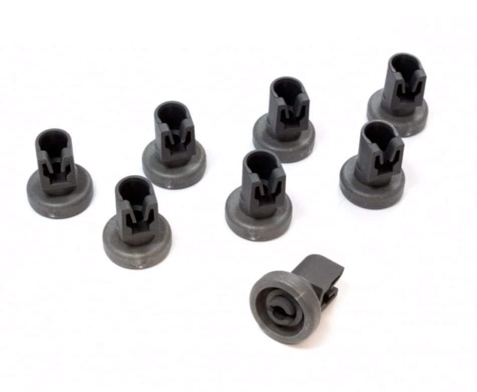 REX ELECTROLUX Kit8 Ruote Cesto Cestello Superiore Per Lavastoviglie 50286967000