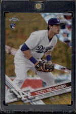 2017 Topps Chrome Gold Wave Refractors #79 Cody Bellinger RC /50