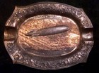 VINTAGE CIGAR ASHTRAY AIRSHIP ZEPPELIN USS AKRON ZRS4