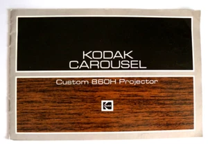 Kodak Carousel Custom 860H Projector Instruction Manual - Picture 1 of 7