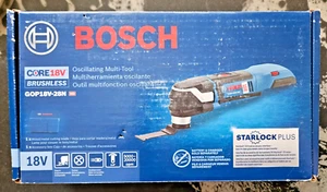 Bosch StarlockPlus 18V Cordless Brushless Variable speed Oscillating Multi-Tool - Picture 1 of 2