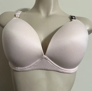 Victorias Secret Supersoft Body Maternity Nursing Wireless Lace Detail Bra Pink - Picture 1 of 8