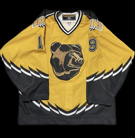 Boston bruins koho Authentic pooh bear 🐻 Joe Thornton size 52 Fight Strap Cover