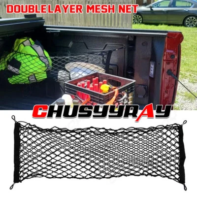 Rear Trunk Envelope Style Mesh Web Cargo Net for DODGE CHALLENGER 2008-2023 New — 第 1/4 张图片
