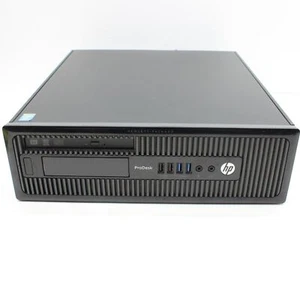 HP 800 G1 SFF Pc computer desktop fisso intel quad i5 8gb 256 ssd windows 10 - Foto 1 di 4