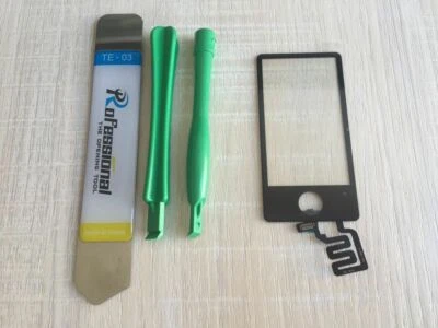 Touch Glass Screen Digitizer For Apple iPod Nano 7 7G 7th LCD Black Replacement  - Image 1 of 4
