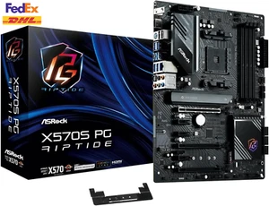 ASRock X570S PG RIPTIDE AM4 AMD X570 SATA 6Gb/s ATX AMD DDR4 Motherboard JP - Picture 1 of 6