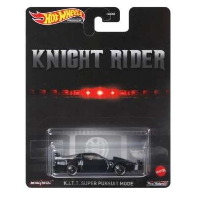 Hot Wheels K.I.T.T. Super Pursuit Mode 2021 Retro Entertainment Knight Rider - Image 1 of 2
