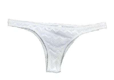 Traje de baño Roxy para mujer con parte inferior de bikini blanco talla M 3513 Foto 1 de 2