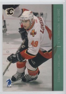 2003-04 ITG Be A Player Memorabilia Emerald /10 Matthew Lombardi #196 Rookie RC