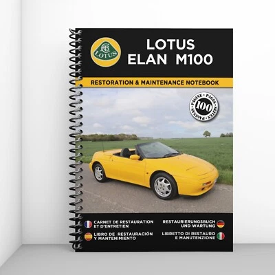 LOTUS ELAN M100 : Libretto Di Restauro E Manutenzione - CONSEGNA GRATUITA - Immagine 1 di 4
