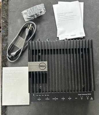 OEM Dell Edge Gateway 5000 Atom E3827 1.74Ghz 4GB 128GB SSD Industrial Computer - Image 1 of 4