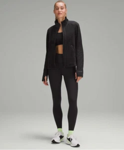 New Lululemon Fleece-Lined Running Jacket, Size 8 - Picture 1 of 8