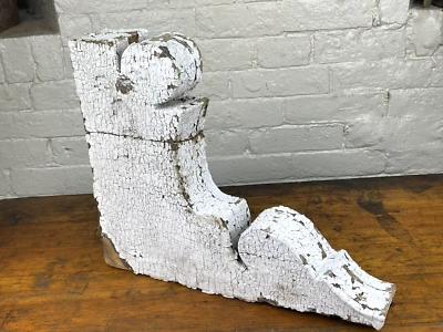 C.1885 Victorian Corbel 14 3/8" x 11 7/8" Repair Needed, Architectural Element - Image 1 of 4