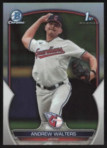 Bowman Draft 2023 #BDC-184 Andrew Walters rifrattore cromato - Foto 1 di 2