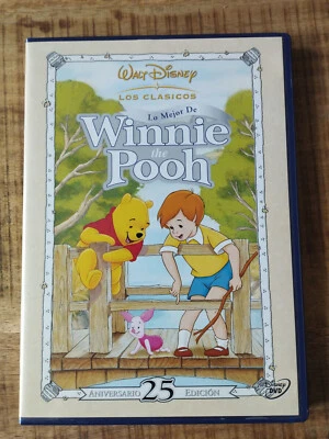 Winnie The Pooh Lo mejor de WALT DISNEY - DVD Region 2 Spanish Latin English Am - Image 1 of 4