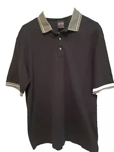Vintage Harley Davidson Hemd Schwarz Polo Herren L Made In USA Shirt Stepp Strick - Bild 1 von 7